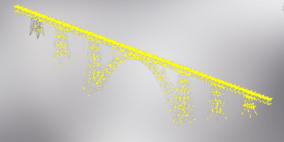 DXF Stabmodell Berechnung Brücke